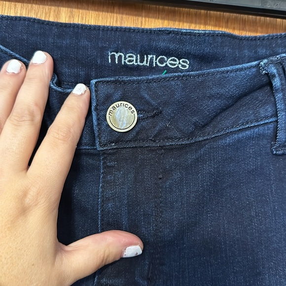 Maurice’s Dark Wash Jeans Size 12- Long - Picture 2 of 10